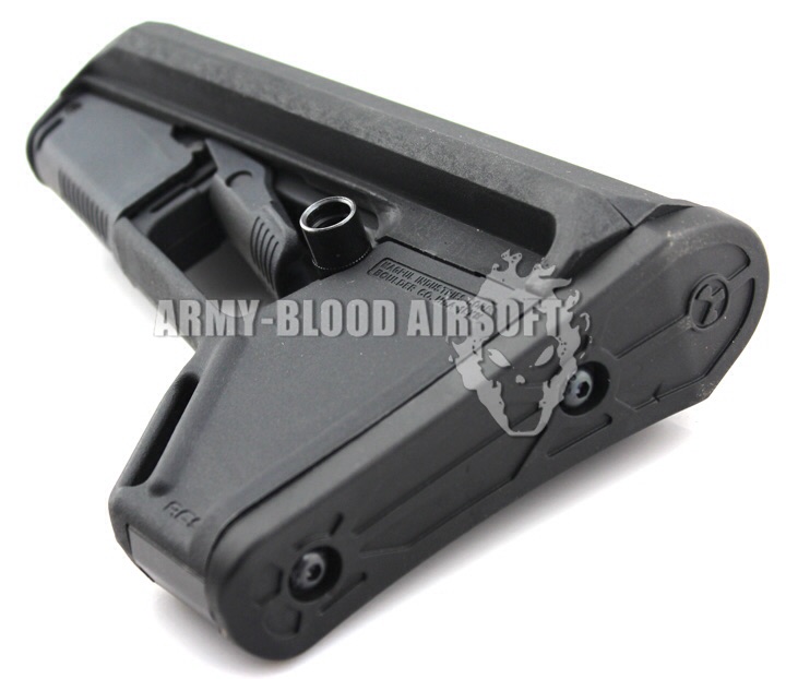 MAGPUL ACS-L Carbine Stock with Enhanced Rubber Butt-Pad, 0.70 & 5.56 NATO (.223) Dummy Rounds (BK)
