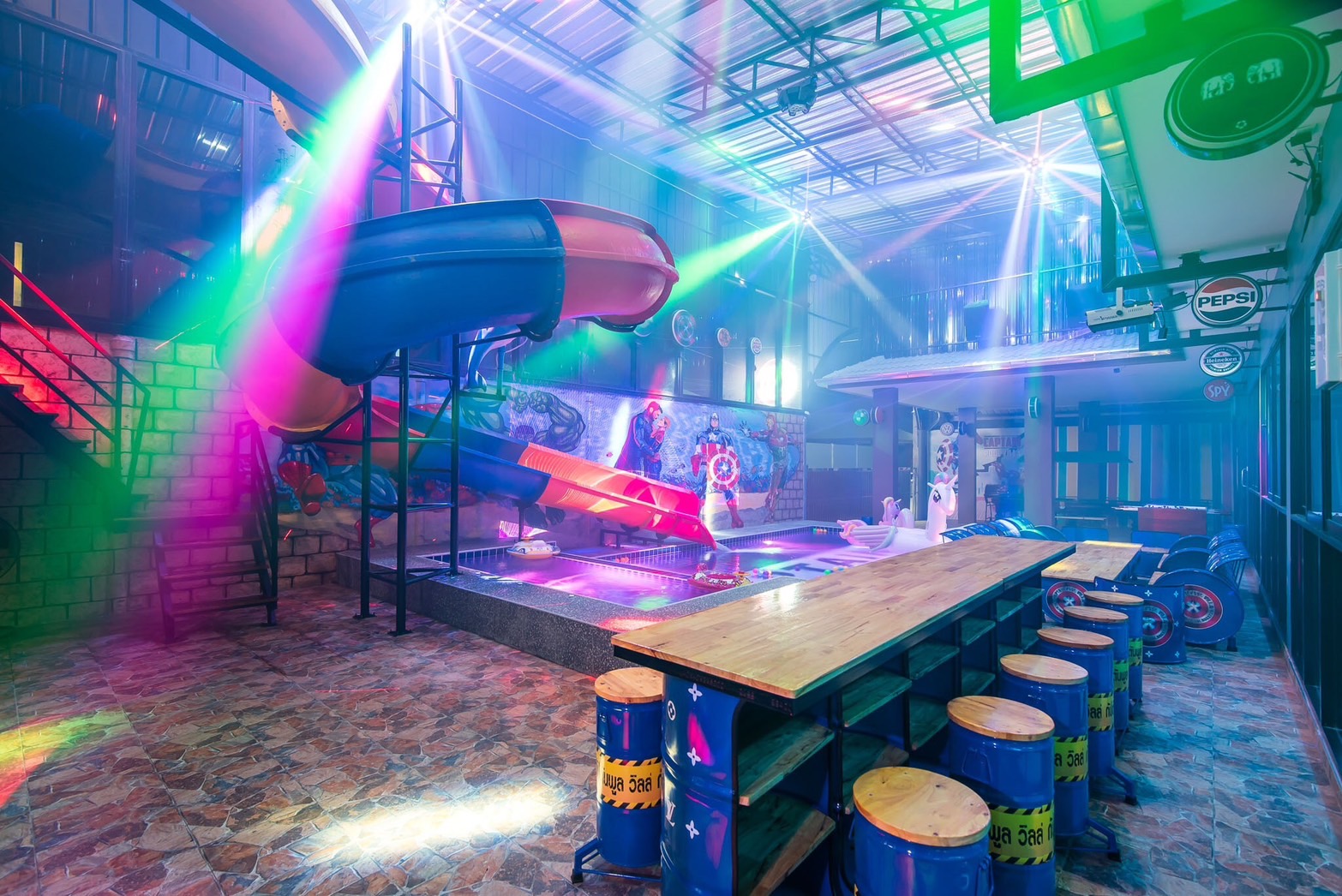 HR8005 บ้านพักชะอำ บ้านมาเวลล์ พูลวิลล่า V.2