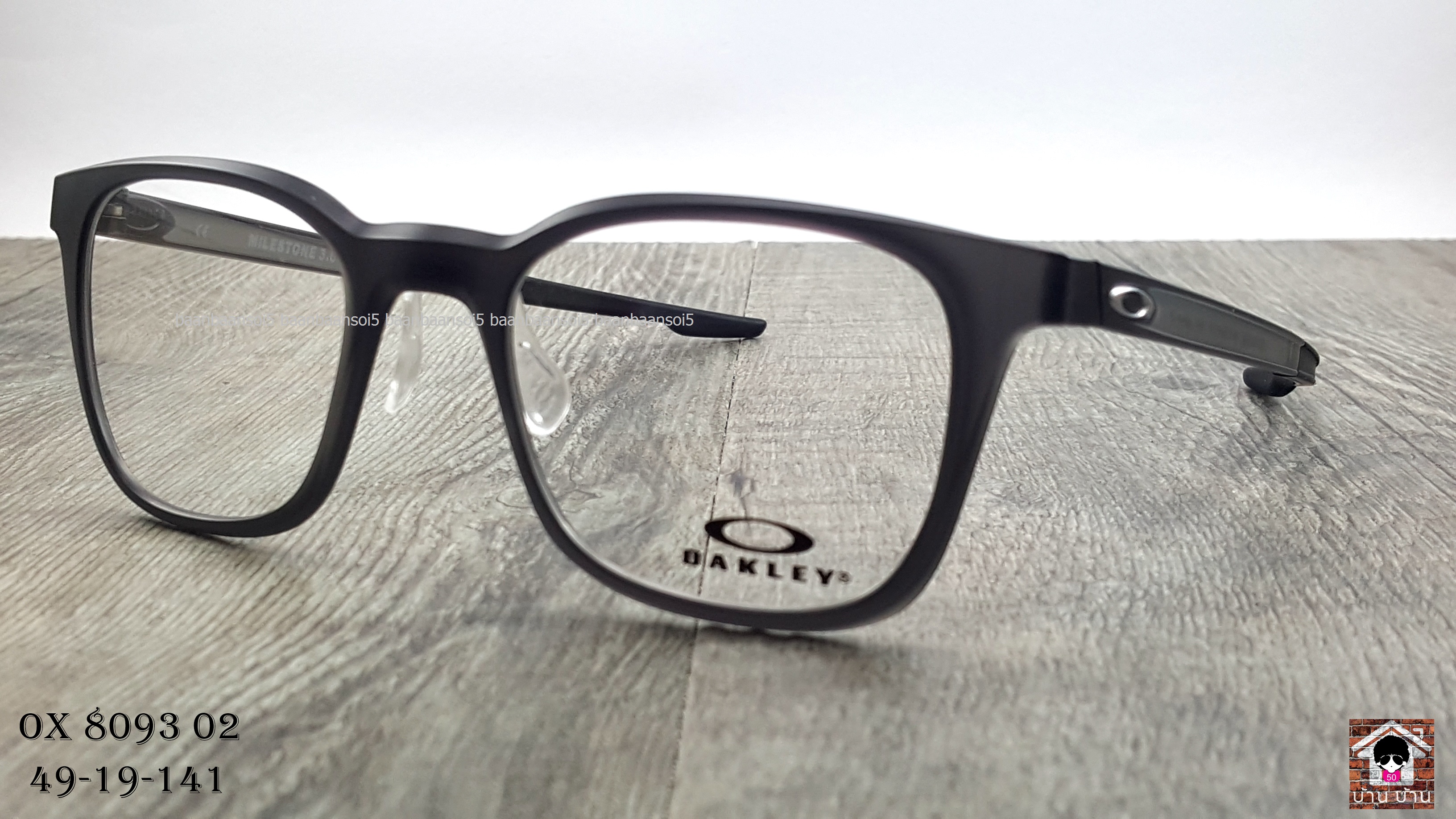OAKLEY OX8093-02 MILESTONE 3.0 โปรโมชั่น กรอบแว่นตาพร้อมเลนส์ HOYA ราคา 3,900 บาท