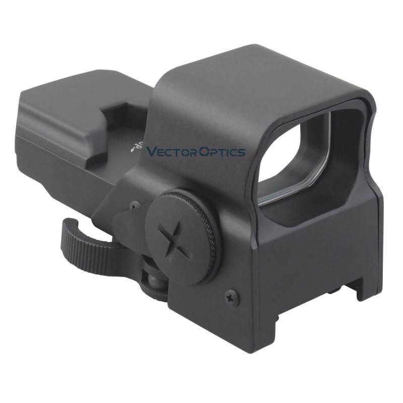 Vector Optics Omega 8 Reticle Red Dot มุมมองในการกวาดสายตาที่กว้าง มีเป้าให้ปรับเปลี่ยนได้ถึง8แบบ ใช้ถ่านCR2032 จำนวน1ก้อน มาพร้อมกับชุดชาตพลังงานแสงอาทิตย์ รองรับ .223 5.56 .308 7.62 .22 ลูกซองขนาดลำกล้อง20ga และ 12ga ราคาพิเศษ