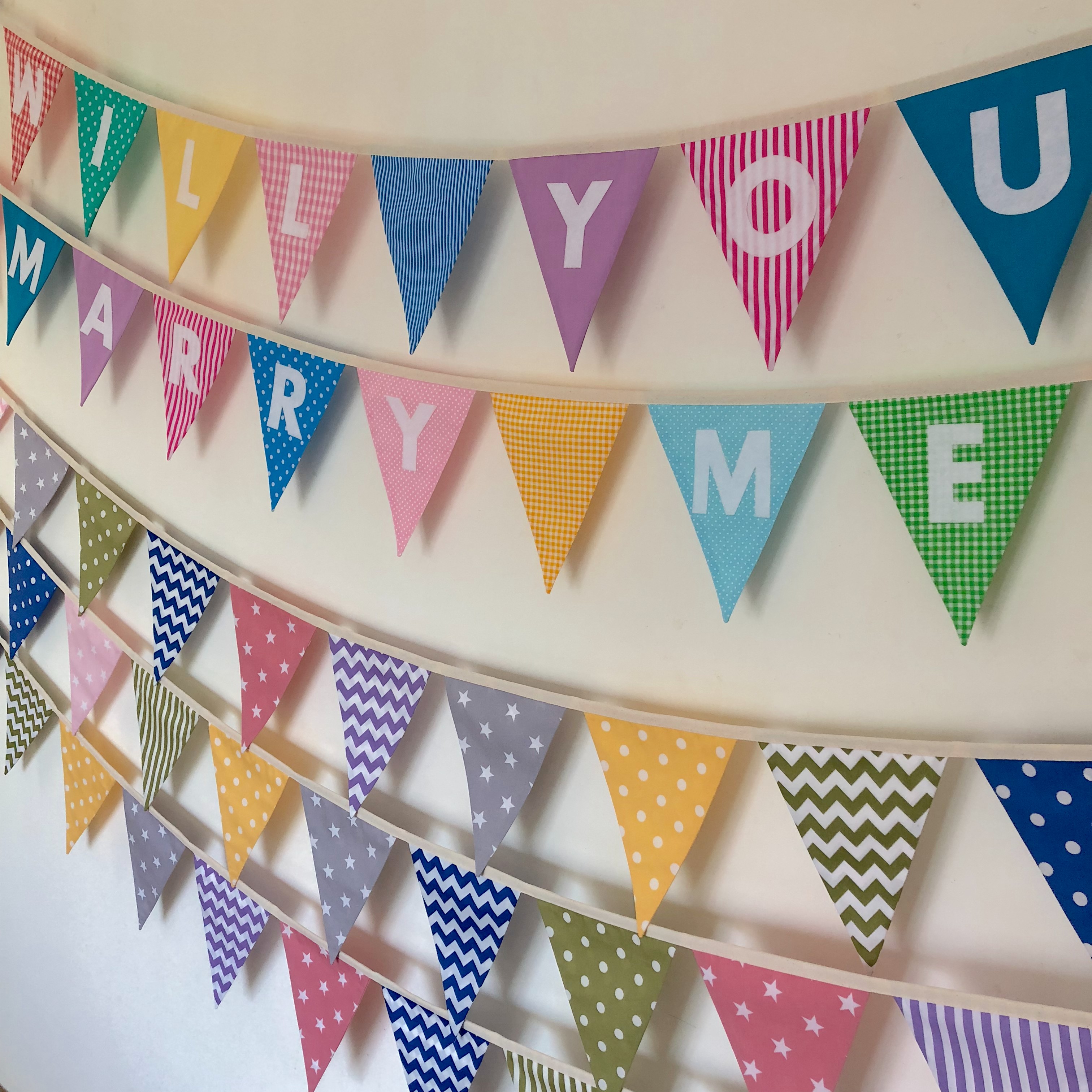 ธง WILL YOU MARRY ME