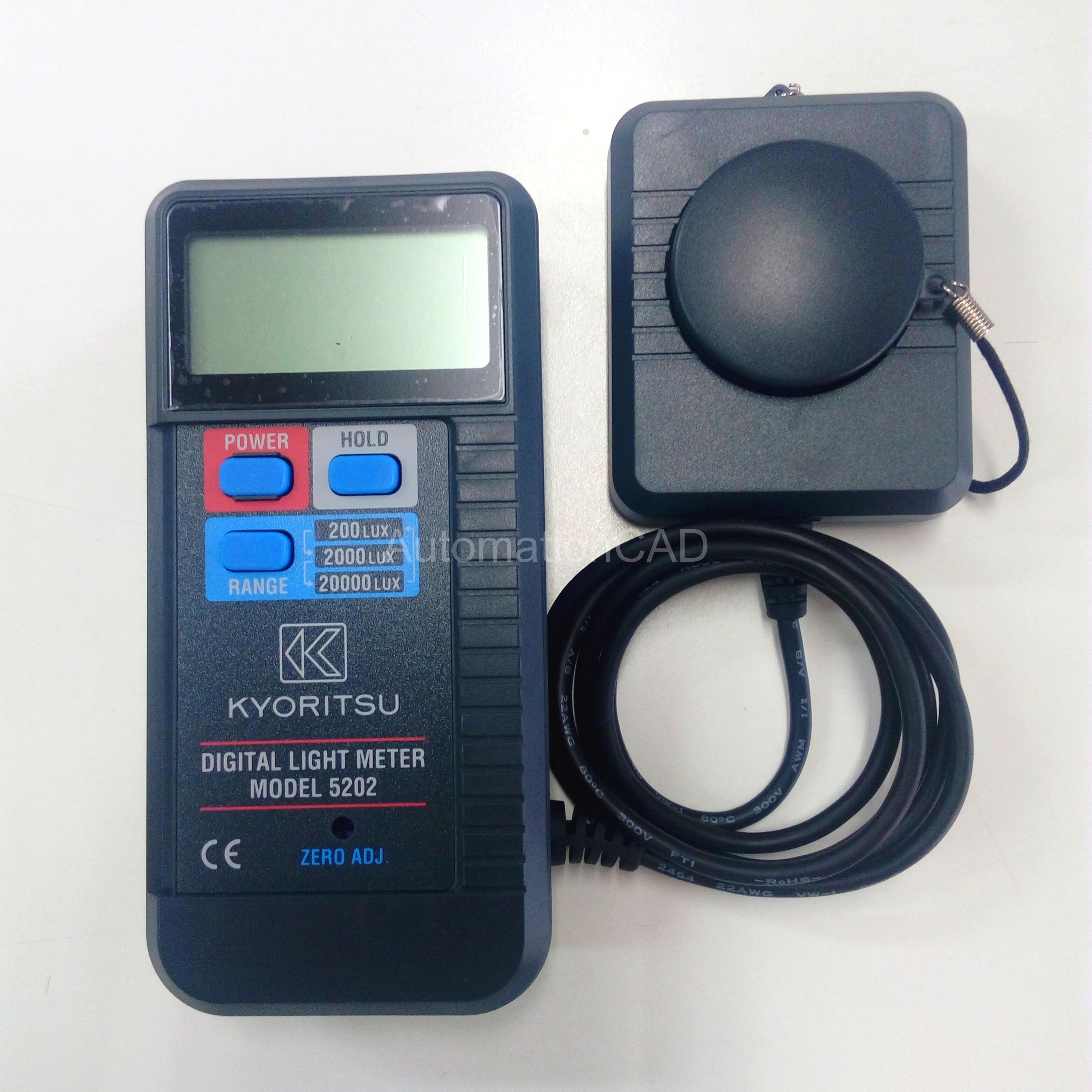 เครื่องวัดความเข้มแสง KYORITSU รุ่น 5202 Digital Light Meter