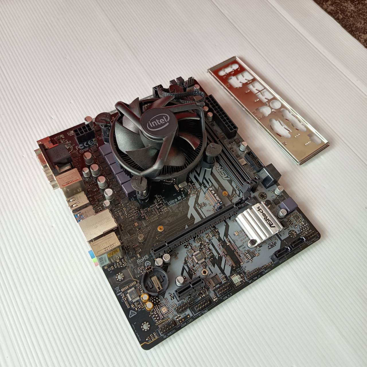 CPU + M/B Core i5-11500 2.70Ghz + M/B Asrock H510M-HDV / M.2 (1200) ประกัน 2 เดือน