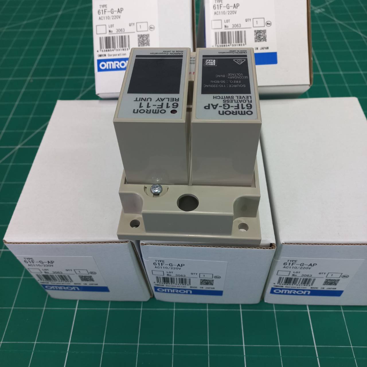 โฟลทเลส OMRON 61F-G-AP 220VAC อุปกรณ์ควบคุมระดับน้ำ Floatless level switch