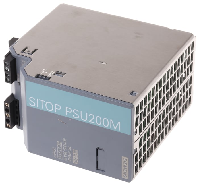 POWER SUPPLY SIEMENS พาวเวอร์ซัพพลาย 120W 5A 24VDC SITOP PSU200M