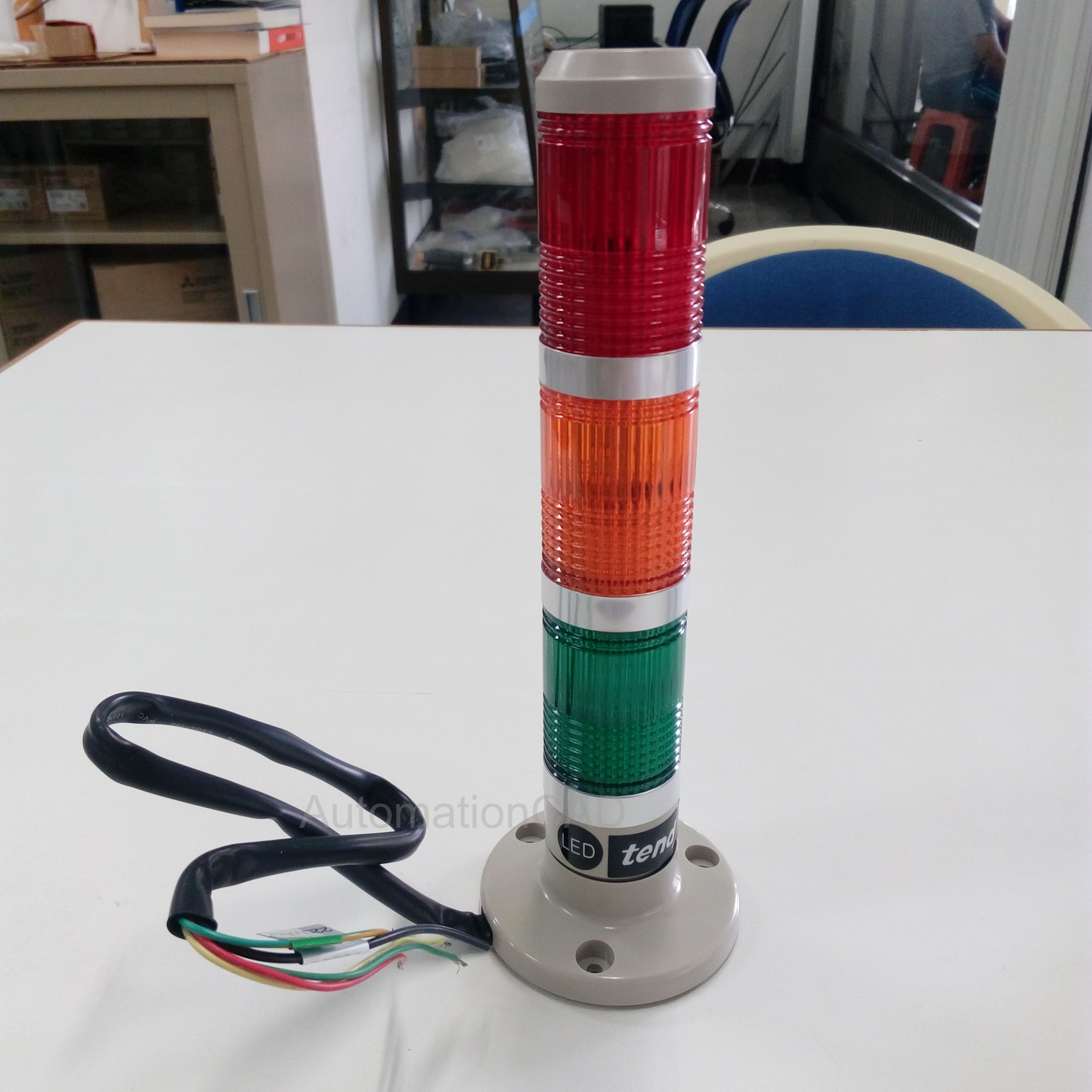 ทาวเวอร์ไลท์ Tower Light TEND ไฟสัญญาณต่อเนื่อง 220 VAC