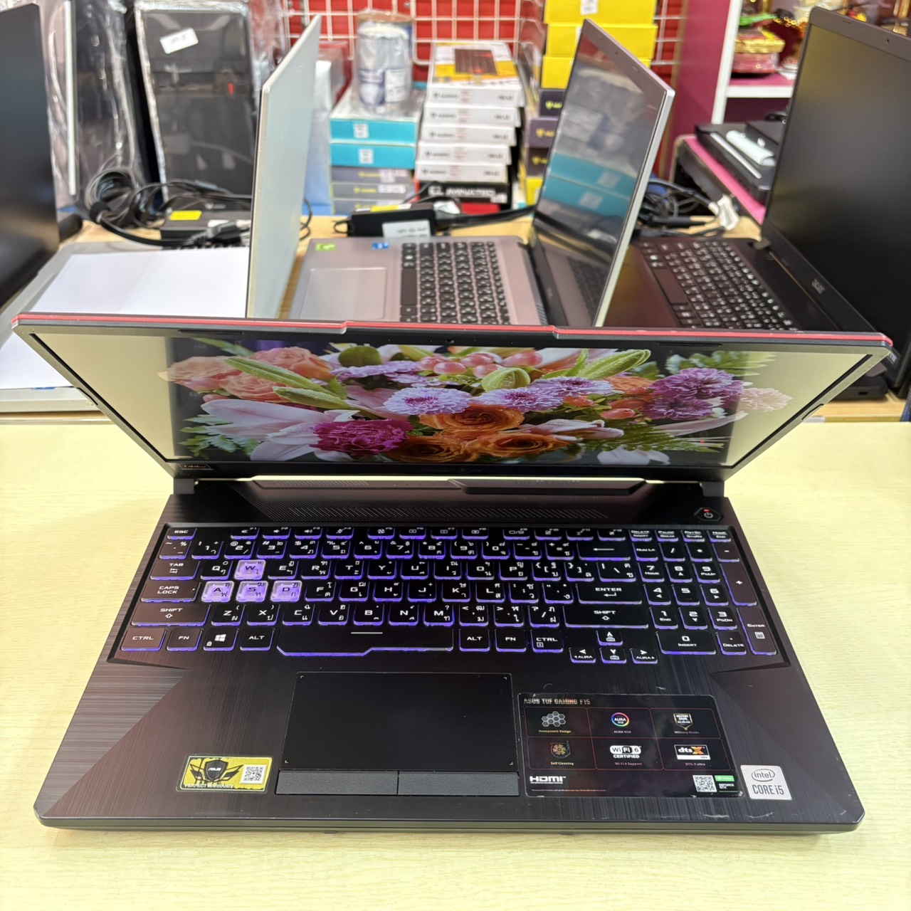 ASUS TUF GAMING F15 FX506LH-HN004W สภาพเครื่อง 80%