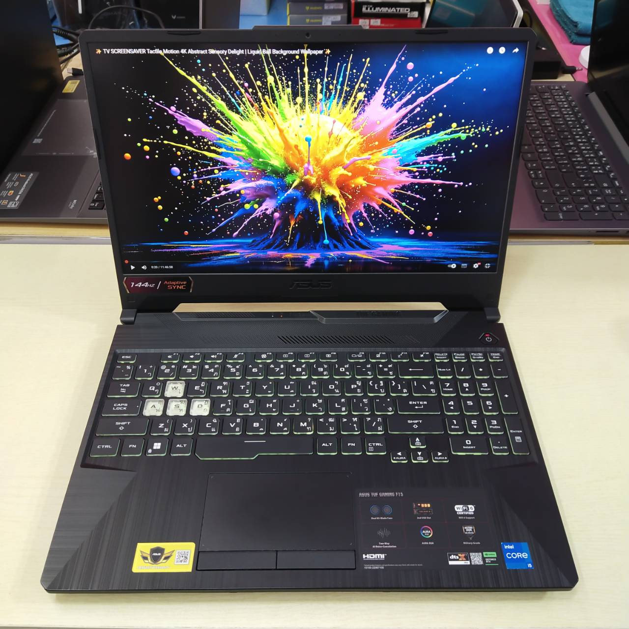 ASUS TUF GAMING F15 FX506HF-HN014W สภาพเครื่อง 90%