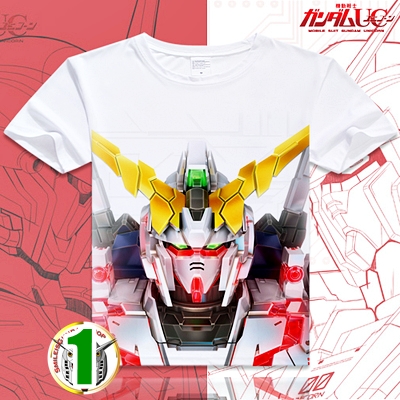 [PO]เสื้อยืดลายกันดั้ม(แขนสั้น)
