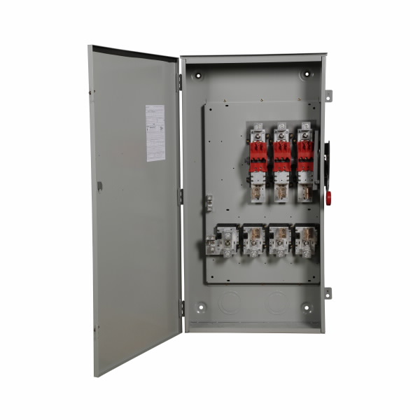 Safety Switches EATON เซฟตี้สวิทช์ 400A Single Phase แบบใส่ฟิวส์ได้ OUTDOOR