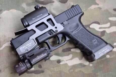 https://youtu.be/u0YrK5bmPs8 New.รางเสริม ALG Defense Glock Accessories 6-Second Optic Mount with Flared Magwell AFM For G17 / G18 สีดำ / สีทราย ราคาพิเศษ