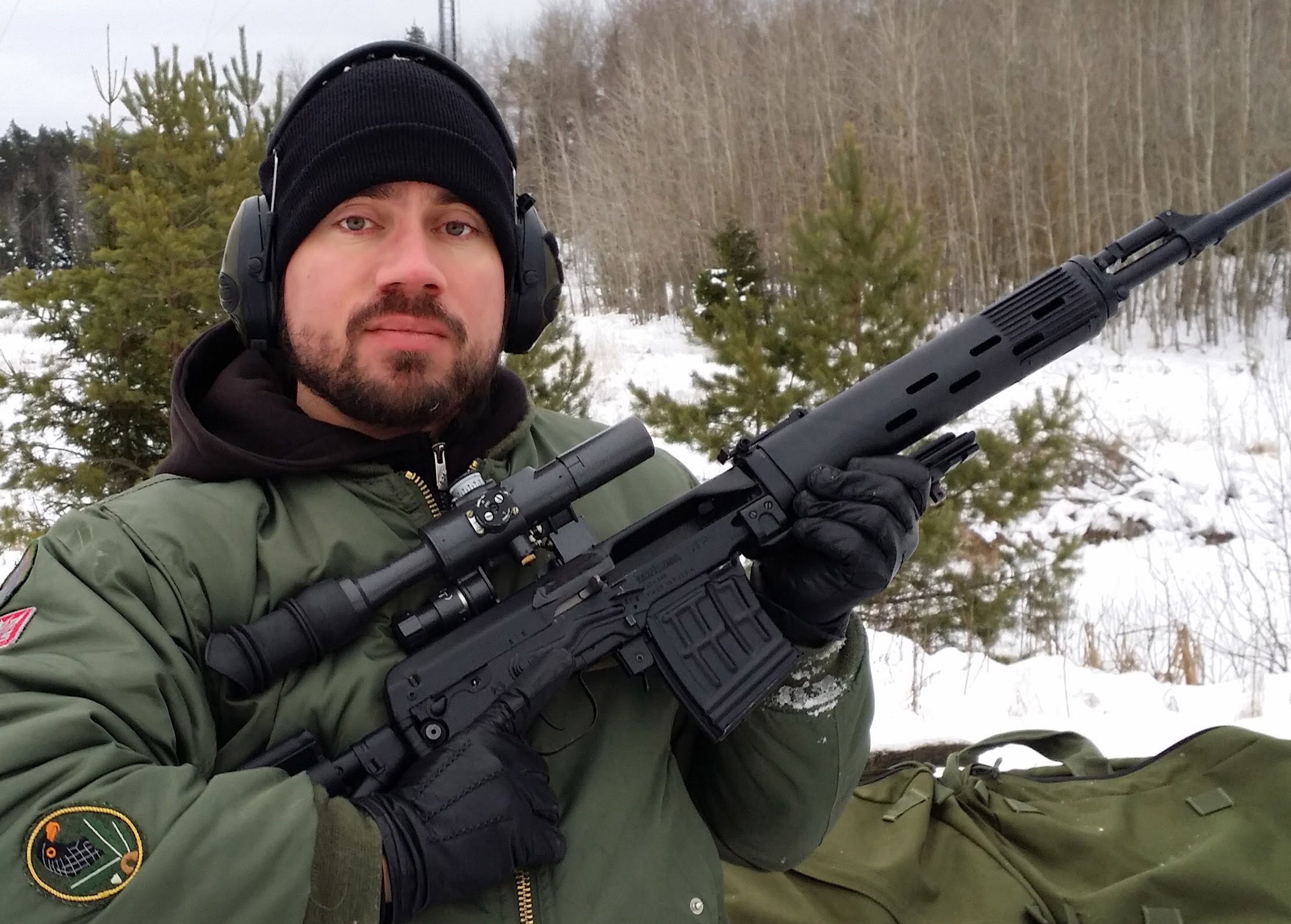 New.A&K SVD-S Dragunov ชักยิง สีดำ สไนเปอร์อัดลม พับพานท้ายได้ 420fps ราคาพิเศษ