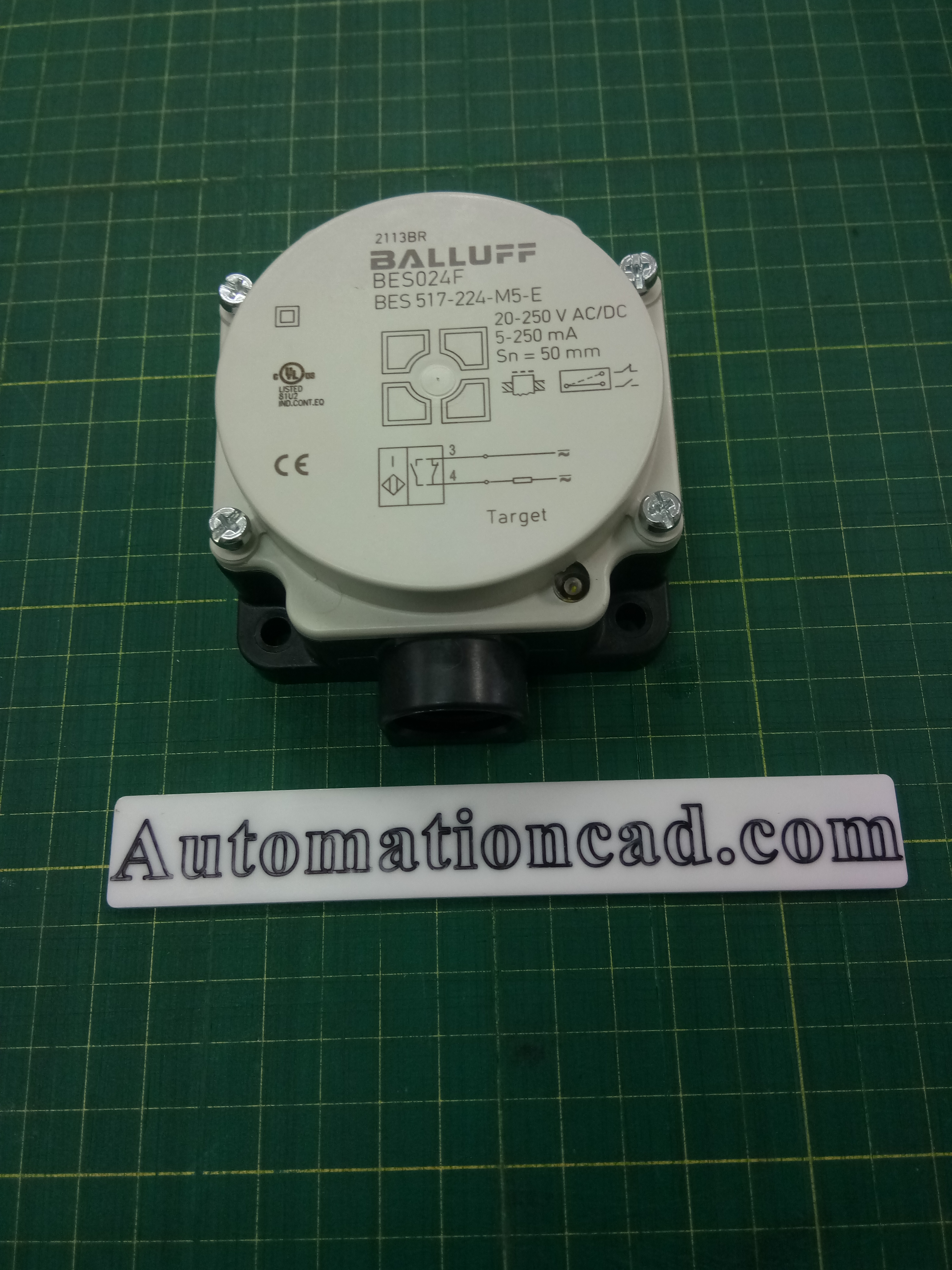 เซ็นเซอร์ BULLUFF ระยะตรวจจับ 50 mm NO/NC 250 VDC/AC Standard Inductive Sensor