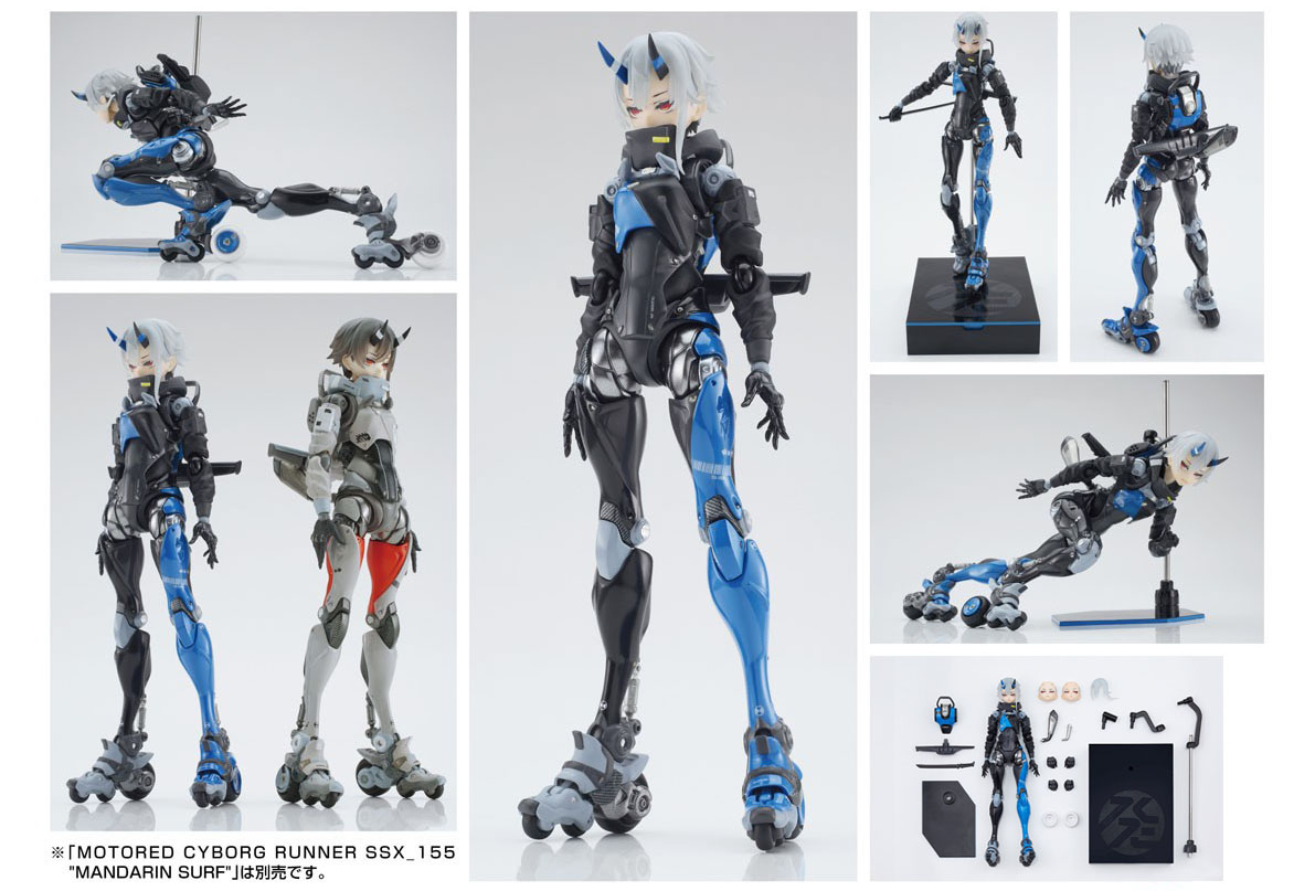 เปิดจอง : Motored Cyborg Runner SSX_155 Mandarin Techno Azur