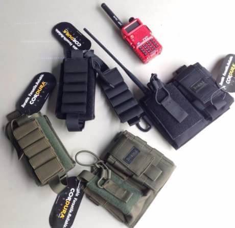 New. ซองวิทยุ+ซองแม็ก M4 / M16 ผ้าCORDURA สีดำ สีทราย. สีเขียว ราคาพิเศษ 650 บาท