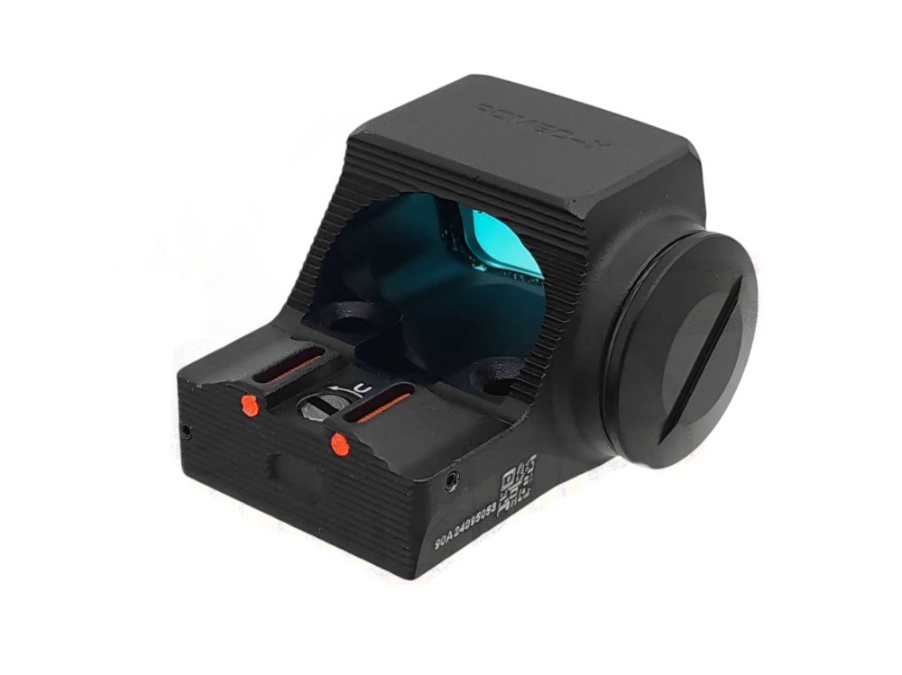 New. Red Dot Sig Sauer ROMEO-X Compact งานเกรด AAA Full Marking (Scale 1:1) ทนแรงรีคอยน์ปืน GBB ได้ สามารถติดตั้งบน P365 ได้โดยไม่ต้องมีเพลท จุดเล็ง สีแดง ปรับสว่างได้ 9 ระดับ ขนาดของจุดแดงคือ 2 MOA และแบบวงครอบจุดขนาด 32 MOA มีศูนย์เล็ง Fiber Optic ให้ใน