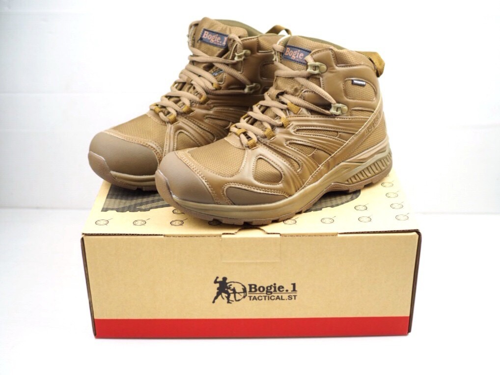 NEW รองเท้า SHOES ATTACK @G-TEX ( WATER PROOF) ภายใต้การผลิตของแบรนด์Bogie1 Tactical ในแวดวงสินค้าประเภท Tactical และ Outdoor นั้น คุณสมบัติการกันน้ำและการระบายอากาศของผลิตภัณฑ์เป็นสิ่งที่สำคัญ เพราะกิจกรรมที่ผู้สวมใส่ใช้งานจะต้องเผชิญนั้นมีหลากหลาย เป็นร