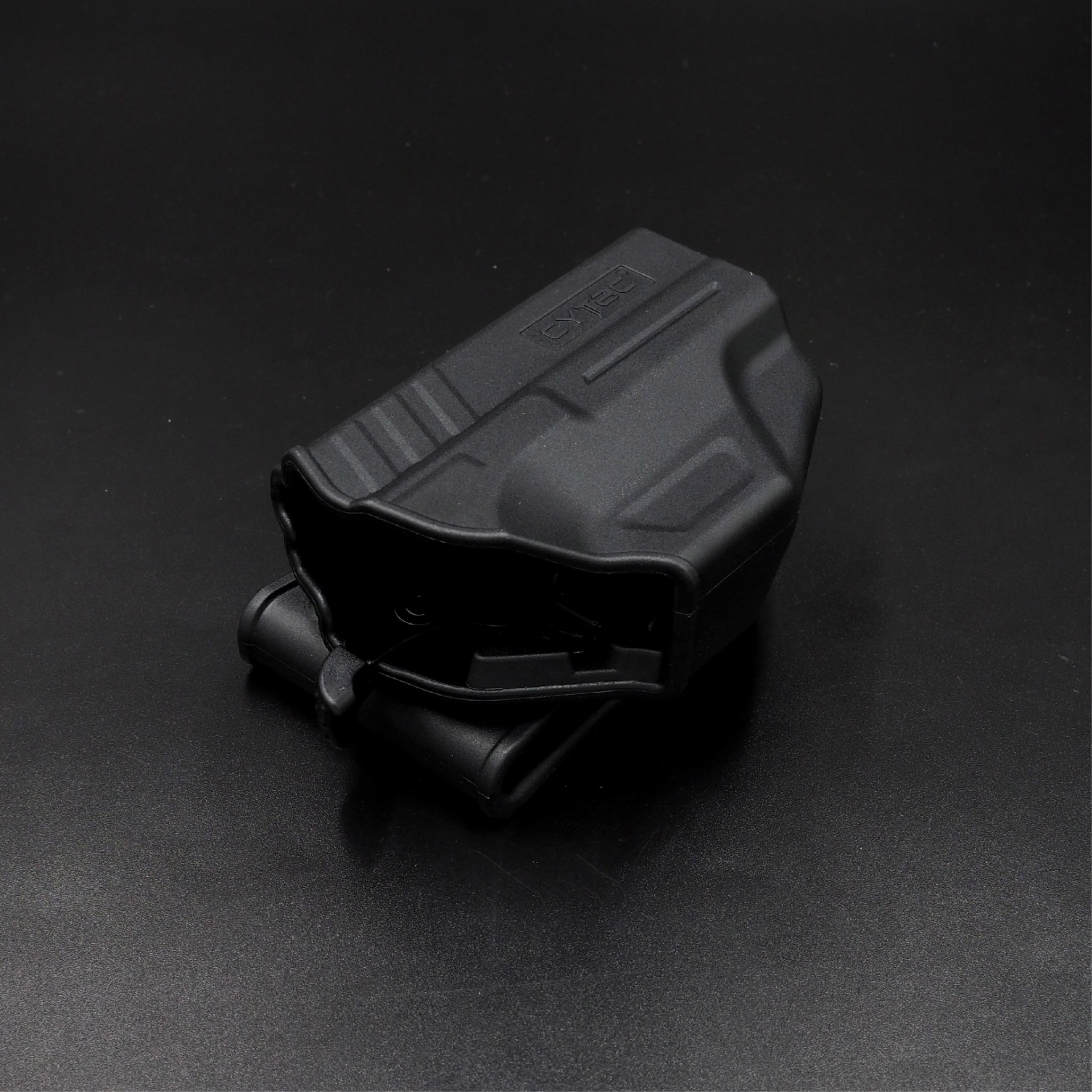 New.ซองพกนอก ปลดล็อคนิ้วโป้ง ( Cytac T-Thumbsmart Holster ) ⚡️ผลิตจากวัสดุ Polymer เกรดคุณภาพ แข็งแรงทนทาน ⚡️ออกแบบให้ปลดล็อคนิ้วโป้ง ใช้งานง่ายเป็นธรรมชาติ และปลอดภัยยิ่งขึ้น ⚡️ด้านหลังเป็นเพลทเหน็บเข็มขัด ชนิดพิเศษ มีแผ่นยางเสริม เพ