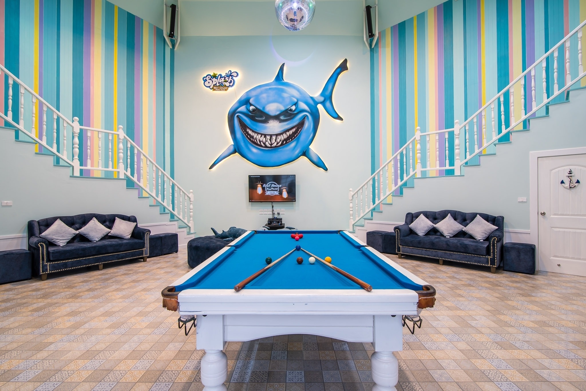 HR7005 บ้านพักชะอำ บ้านพาสเทล