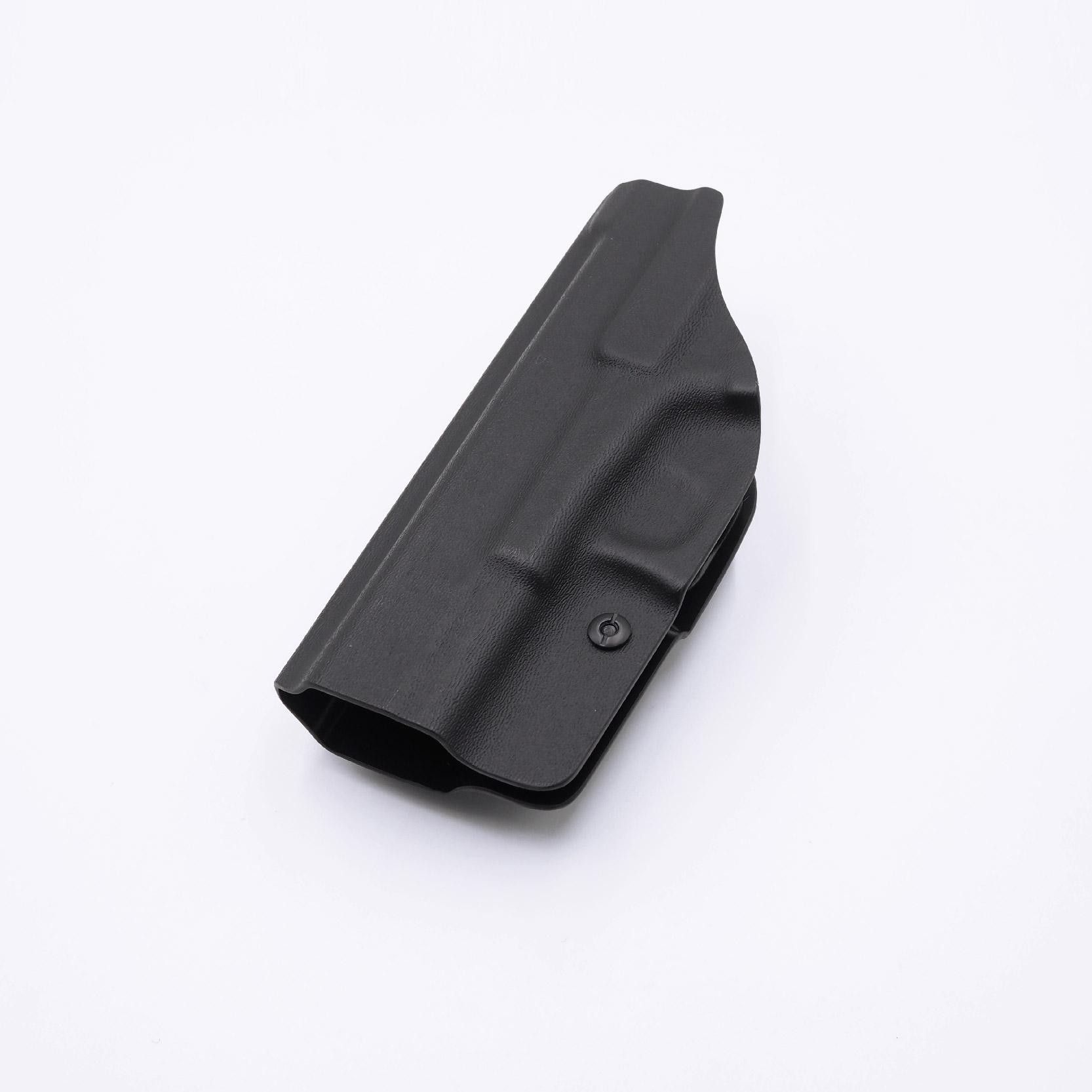 New. ซองปืนพกใน Kydex Glock 19 ( Warriorland ) IWB Kydex Holster (Serie B) Warriorland -ใช้สำหรับรุ่น Glock 19 -ตัวซองผลิตจากแผ่น Kydex คุณภาพดี -ทำความสะอาดได้ง่าย ล้างคราบสกปรกออกง่าย -คงรูป ไม่หดหรือขยายตัว ตามสภาวะอากาศ -เบาและบาง พกพา ซ่อนเร้น สะดวก