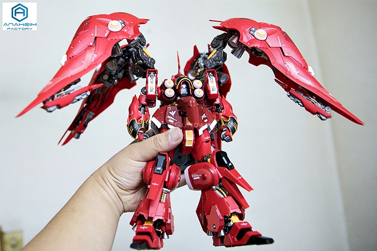 [PO]1/100 NZ-666 Kshatriya Warlock Red Version + 6 Gatling Gun[MC]โมสำเร็จ