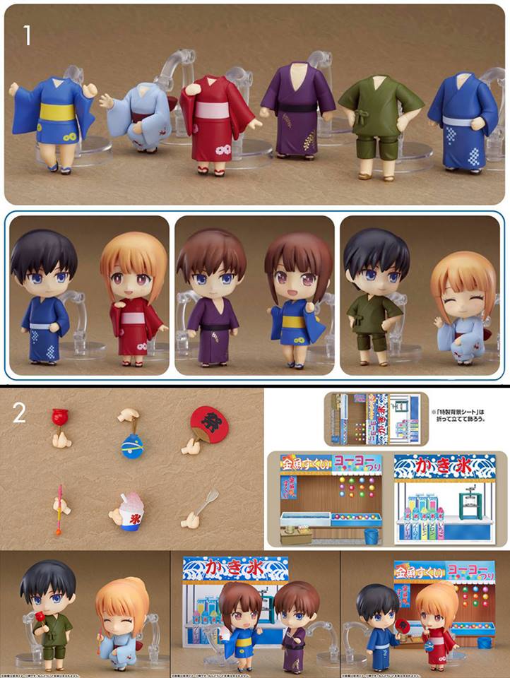 พร้อมส่ง Nendoroid More: Dress Up Yukatas และ Nendoroid More: After Parts 05 - Summer Festival
