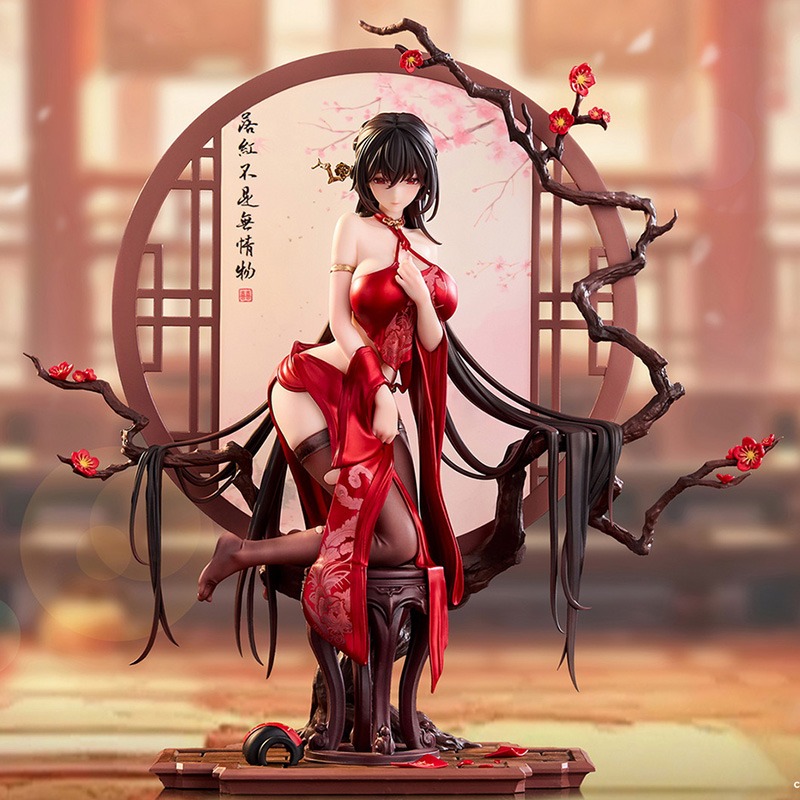 เปิดจอง : Bear Panda 1/6 Antiquity Style Series Temperature-Sensitive Paint Falling Red Anniversary Version