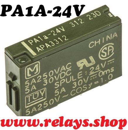 PA1A-24V PCB Mount Relay LiNE iD @RELAYS
