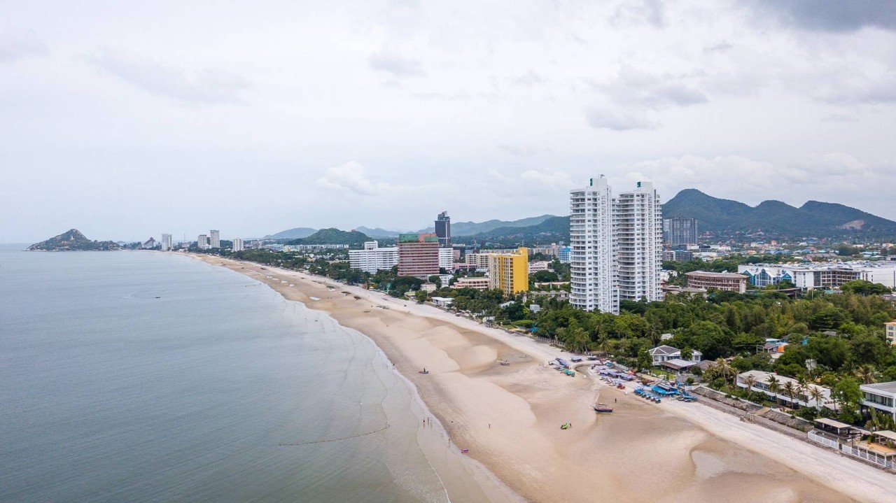 HR15011 บ้านพักติดทะเลหัวหิน บ้านวินเซิฟ พูลวิลล่า