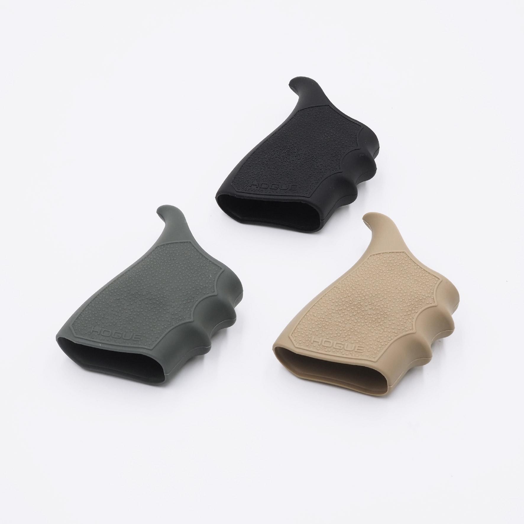 New. ยางรัดด้ามตัว H รุ่น G17 ( Glock17 Grip Sleeve ) ▪ผลิตจากยางเกรดคุณภาพ ▪เพิ่มความมั่นใจ ช่วยให้จับกระชับมือ ▪เหมาะสำหรับ G17, 18, 20, 21, 22, 24, 31, 34, 35, 37, 40, 41 3 สี ดำ ทราย เขียว