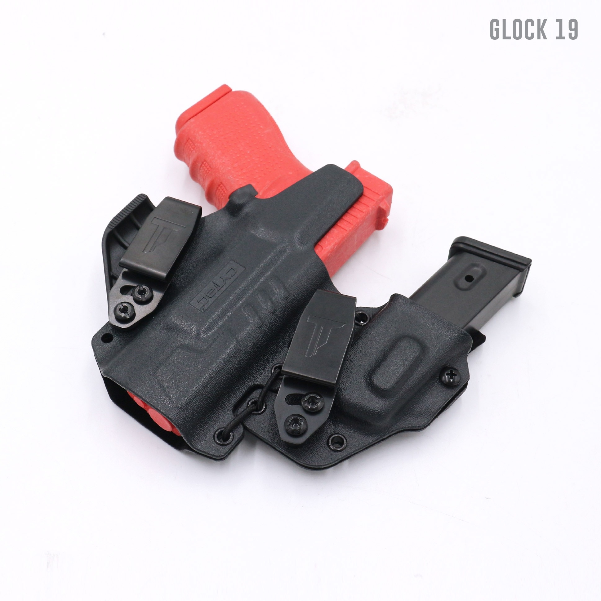 New. ซองพกใน K-Master รุ่น G19/G17 ( Gen 1-5 ) ( Cytac G19/G17 Appendix Carry Holster ) #CY-IWBG19 🔥 ผลิตจากวัสดุ K-Master คุณภาพดี 🔥 พกซ่อนด้านหน้า แนบเนียน ( AIWB ) 🔥 ซองปรับโค้งงอได้ ตามสรีระผู้ใช้งาน 🔥 ซองแม็กกาซีนถอดแย