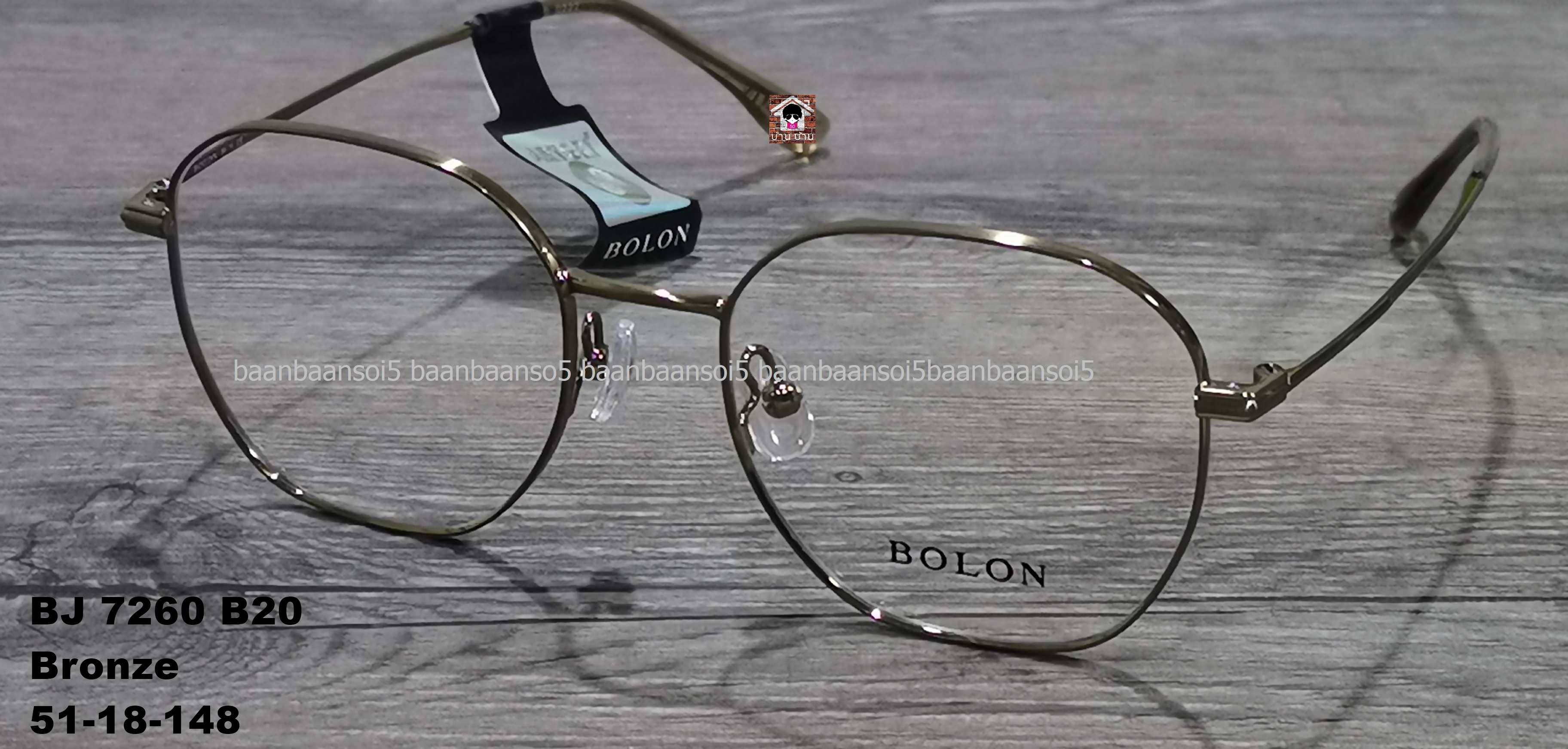 BOLON Odessa BJ7260 - FW22 Bolon Eyewear ส่งฟรีๆ มี 5 สี กรอบแว่นตาพร้อมเลนส์ HOYA ราคา 3,890 บาท