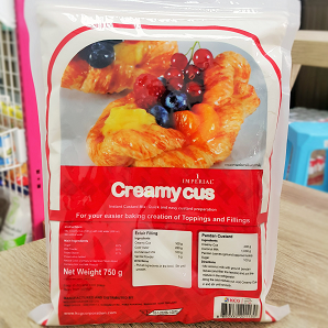 คัสตาร์ดผงสำเร็จรูป 750g. ตรา Creamy Cus