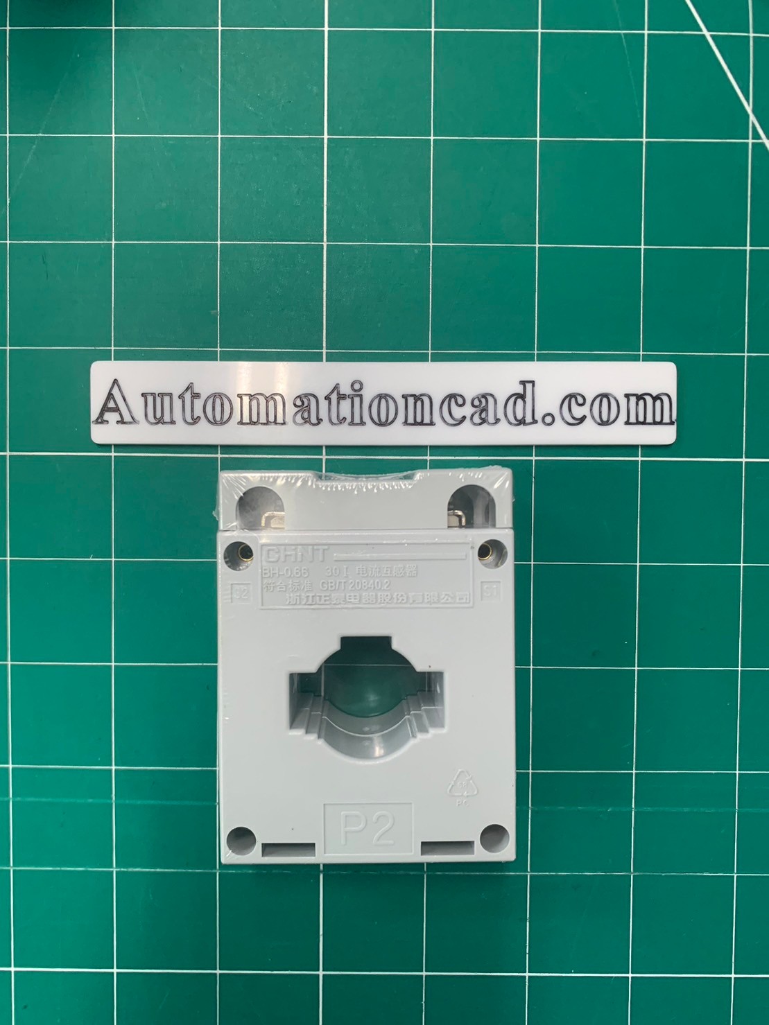 หม้อแปลงกระแสไฟฟ้า CT 400/5A CHINT BH-0.66 30I Class 0.5 Current Transformer