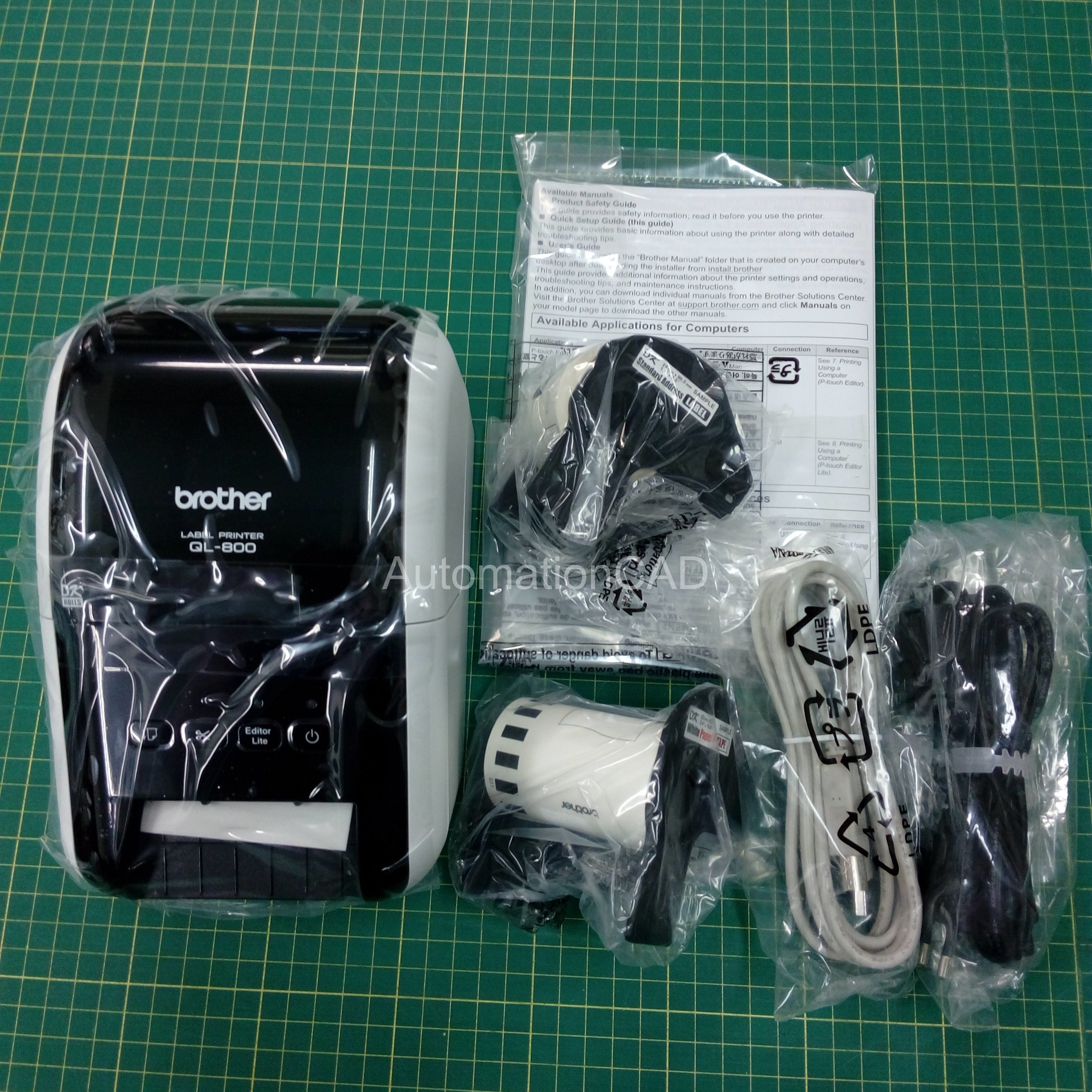 เครื่องพิมพ์ฉลาก QL-800 BROTHER LABEL PRINTER สำหรับใช้ในสำนักงาน