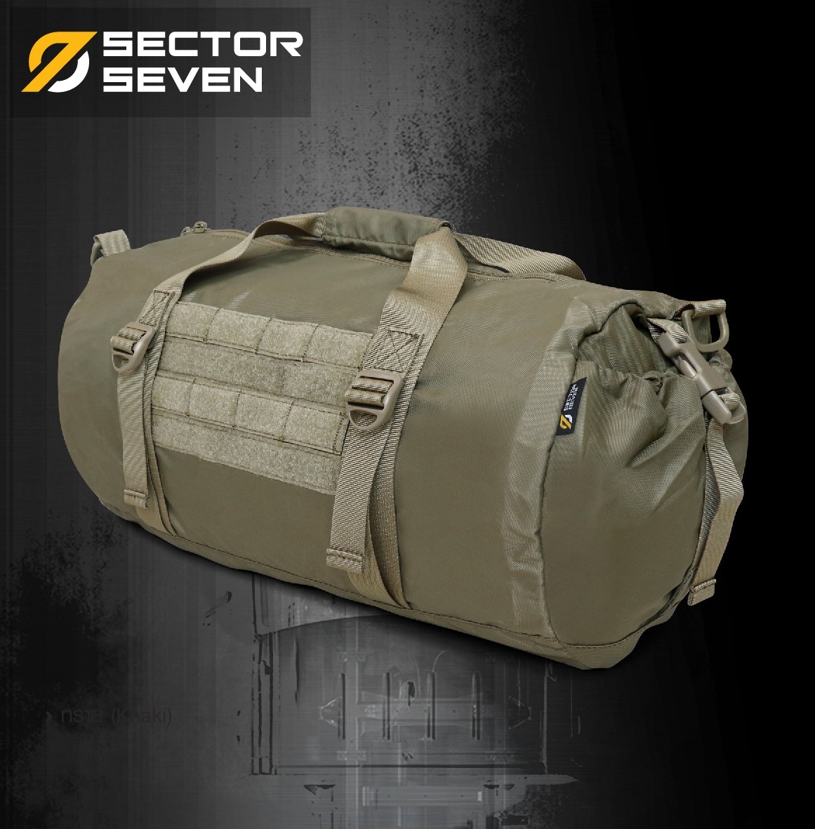 (clapping hands)สินค้าใหม่ค่ะ (fire)Sector Seven Duffel bag 🍁 ผลิตจากผ้า 400D เกรดคุณภาพ 🍁 วัสดุทนทานต่อรอยขีดข่วน กันละอองน้ำได้ 🍁 Molle webbings สำหรับร้อยอุปกรณ์ 🍁 มีแผ่น Velcro ติด patch 🍁 Weight 450 g. , Capaci