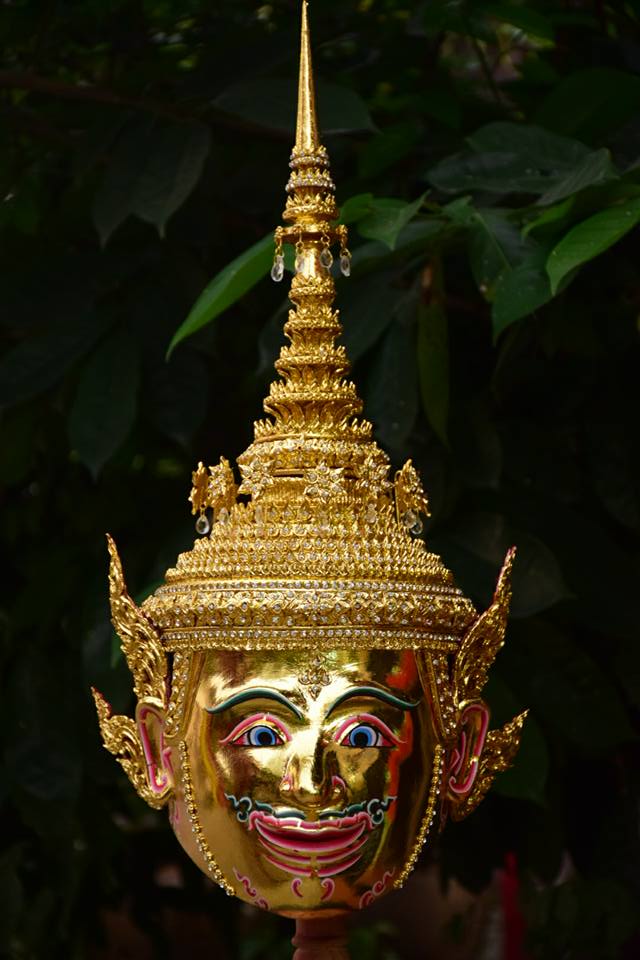 หัวโขน พระลักษณ์ ขนาดครอบ