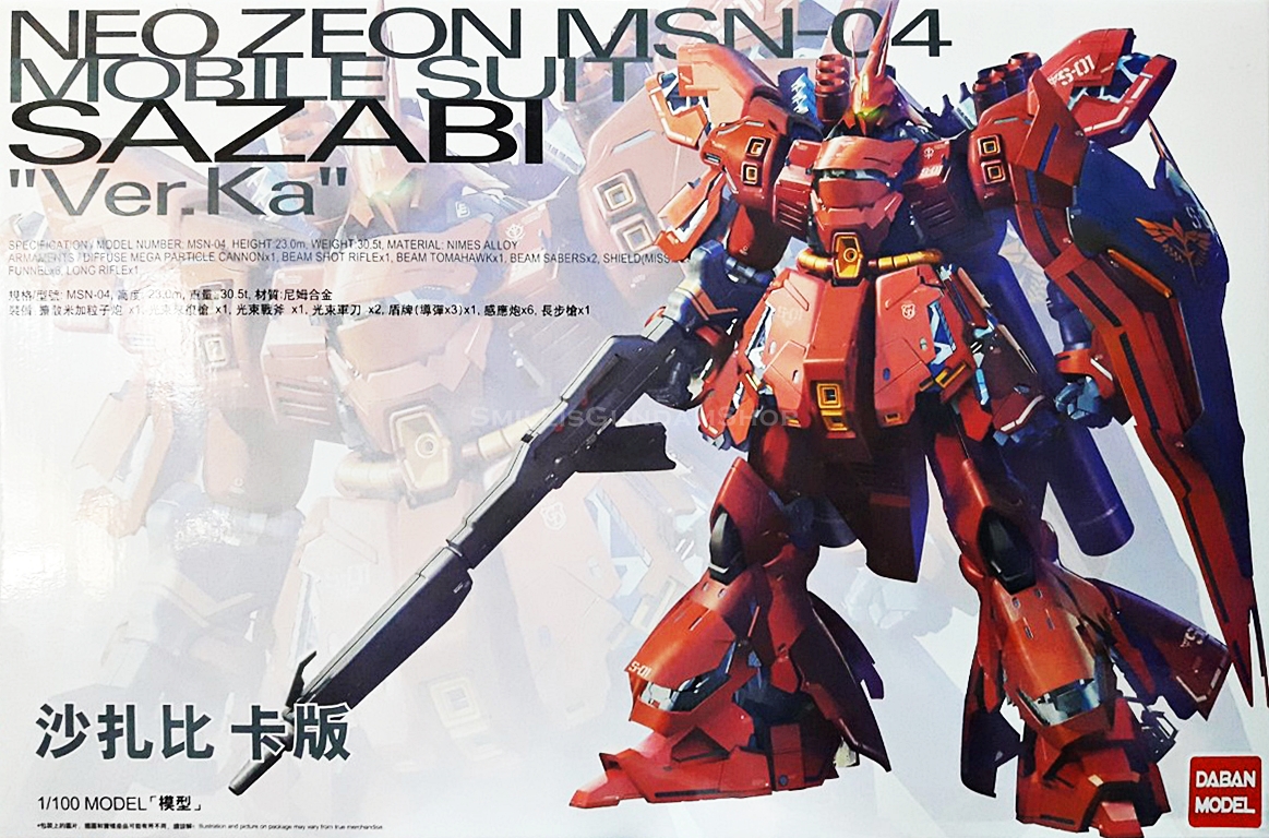 MG 1/100 Sazabi Ver.Ka[6631][DABAN]
