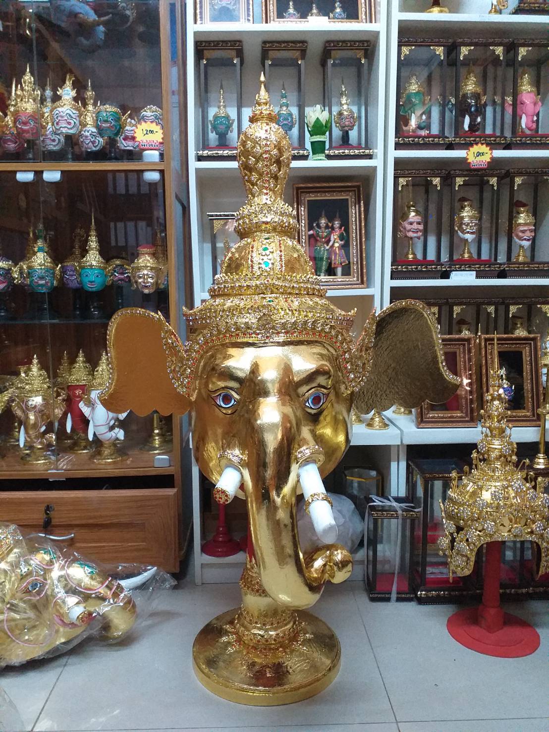 พระพิฆเนศ ขนาดใหญ่บิ๊ก