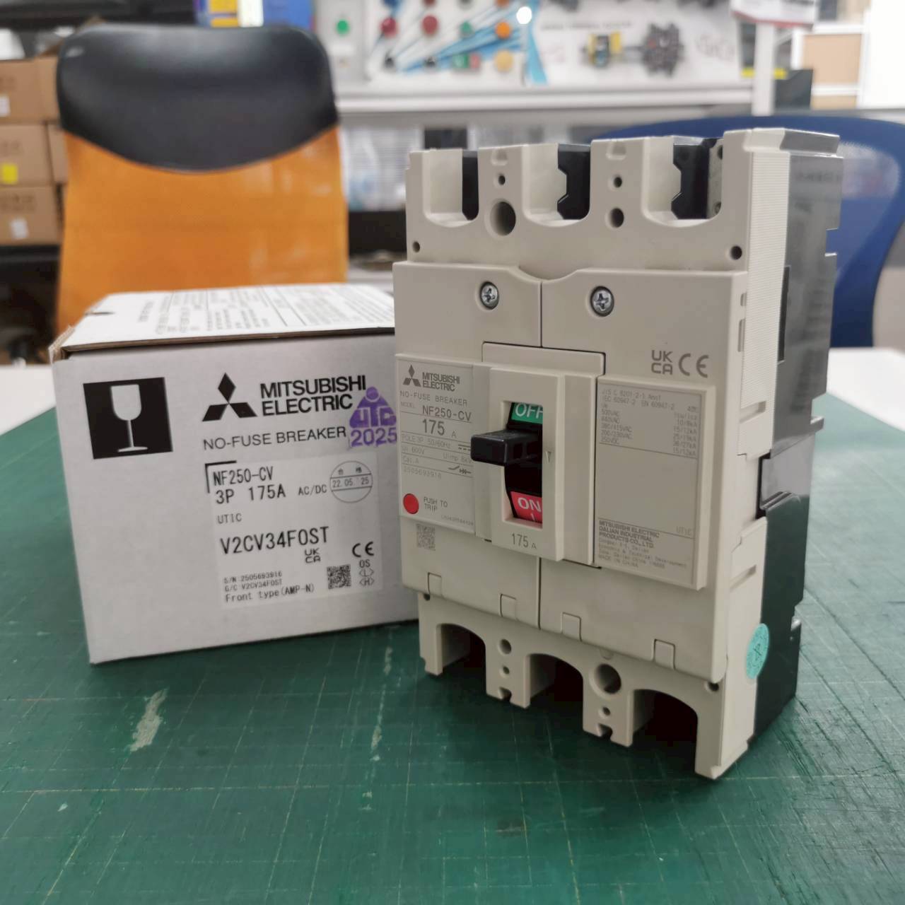 เบรกเกอร์ MITSUBISHI 175A 3เฟส MCCB - NF250-CV : Inspired by 