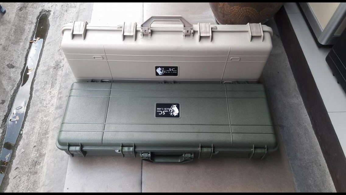 New.กล่องปืน 80 ซม ใส่ M4 / ปืนสั้น ราคาพิเศษ