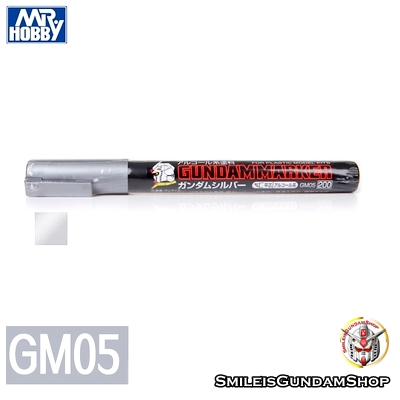 Gundam Marker GM05 (ปากการะบายสี เงิน)