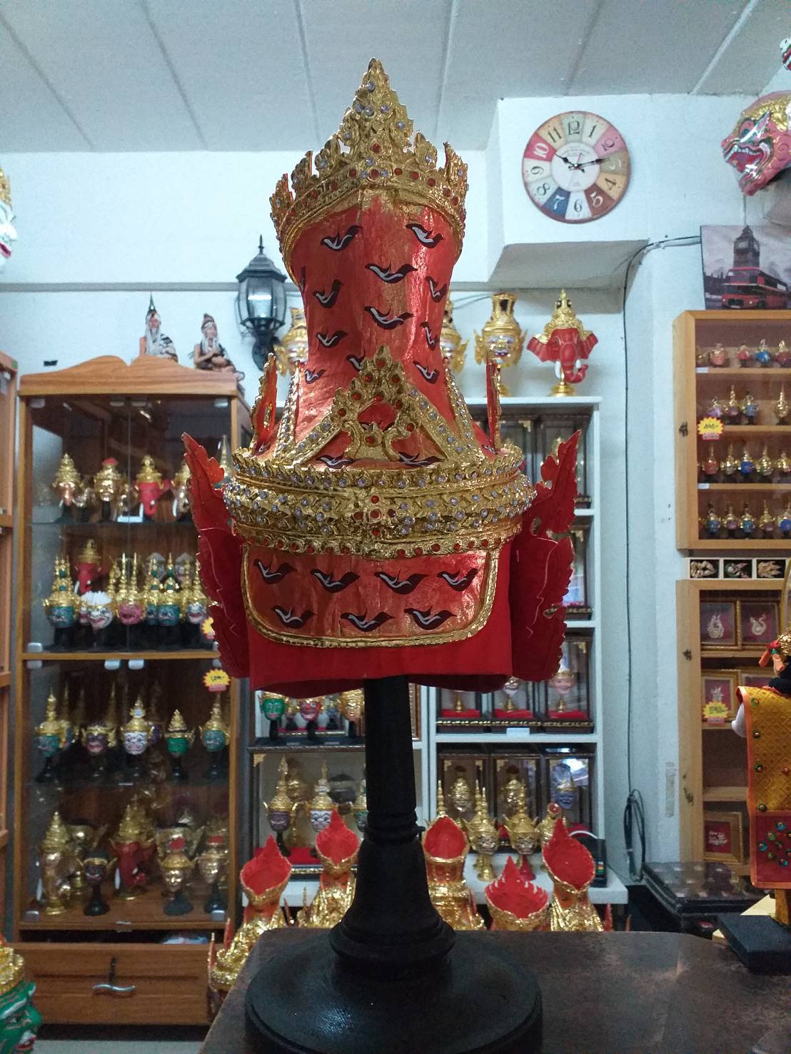 เศียรครุฑ ขนาดรอบ