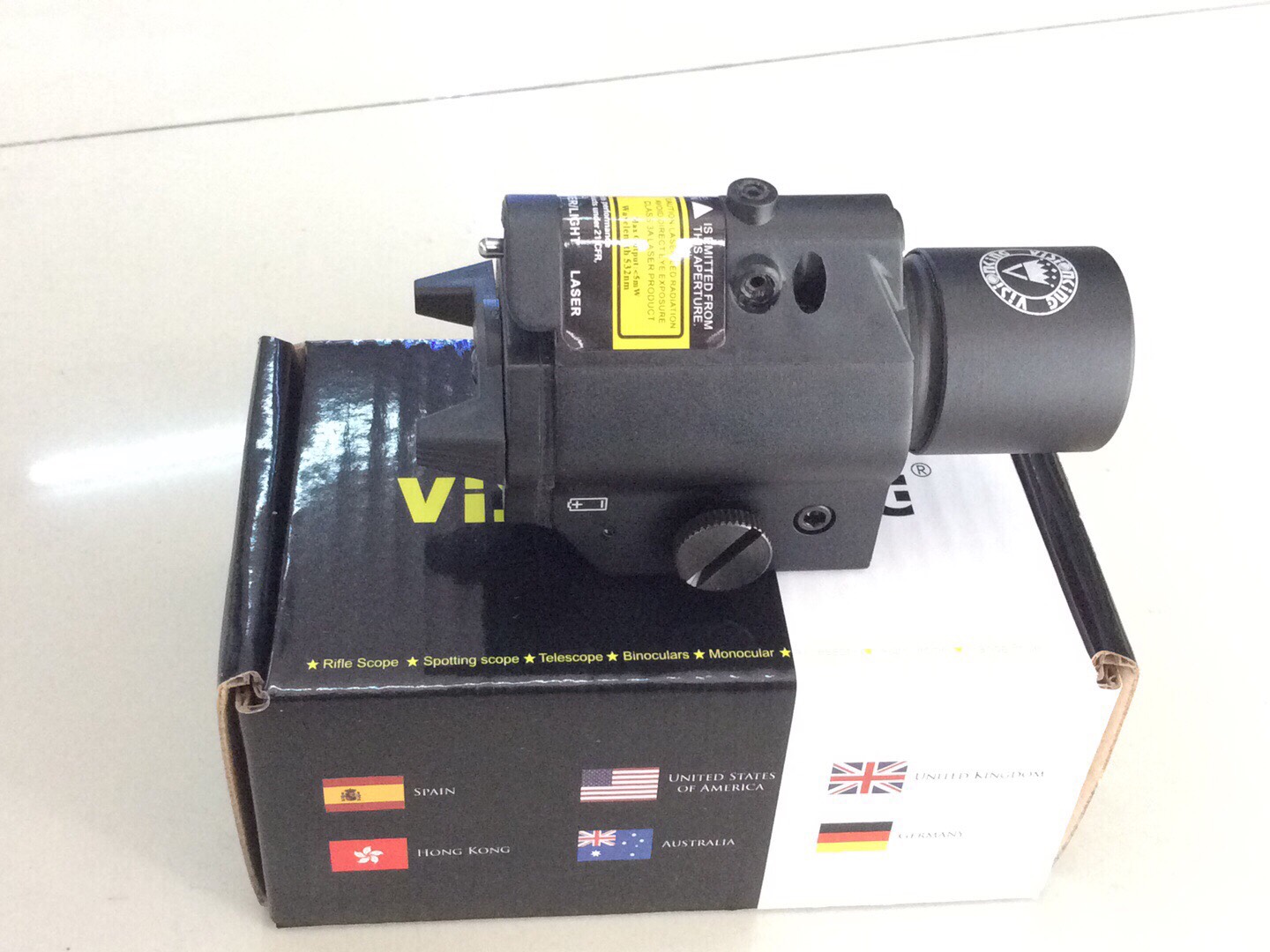 New.เลเซอร์เขียวพร้อมไฟฉาย Vision King ใส่ปืนสั้น sig320sp และปืนสั้นทุกรุ่น และปืนยาวทุกรุ่น #ราคาโปรโมชชั่นราคาพิเศษ