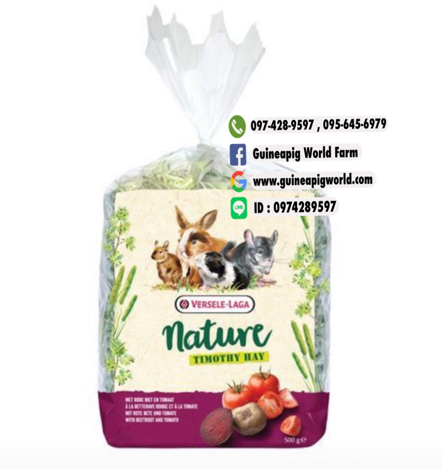 Nature Timothy Hay Beetroot&Tomato Hay+Veggies 500g. VERSELE-LAGA