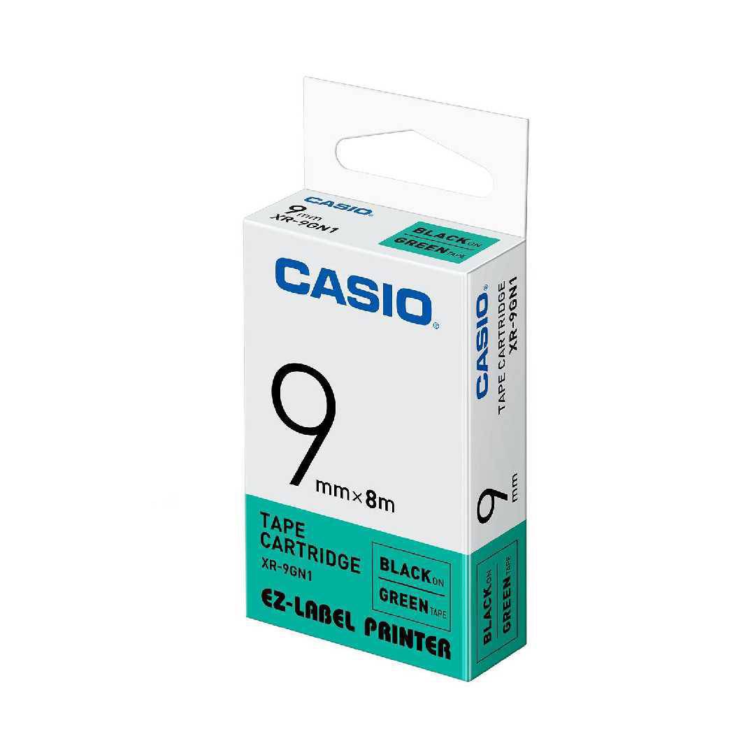 EZ-LABEL CASIO 9mm. สำหรับ เครื่องพิมพ์ฉลาก KL-Series CASIO PRINTER LABEL