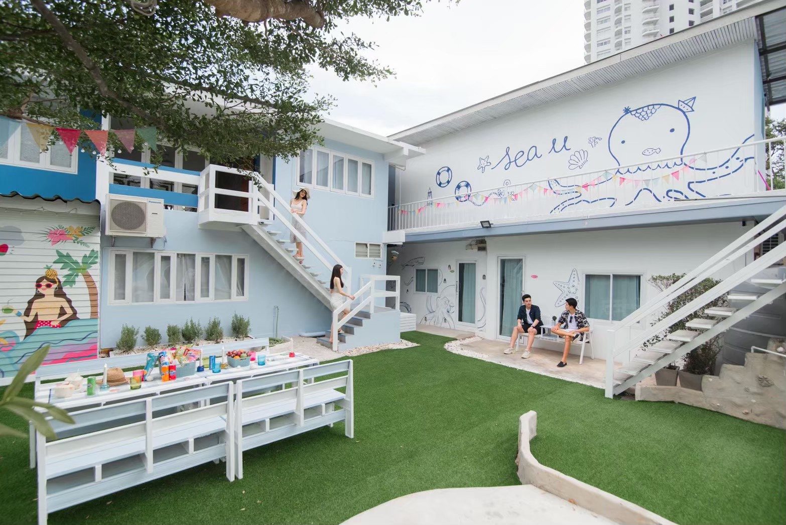 HR15011 บ้านพักติดทะเลหัวหิน บ้านวินเซิฟ พูลวิลล่า