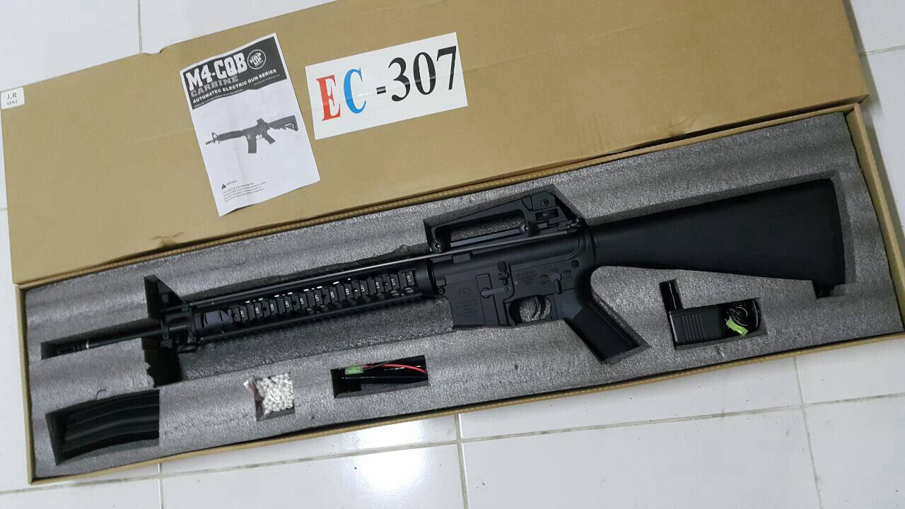 New.ปืนยาว M4 E&C 307 บอดี้เหล็ก ราคาพิเศษ