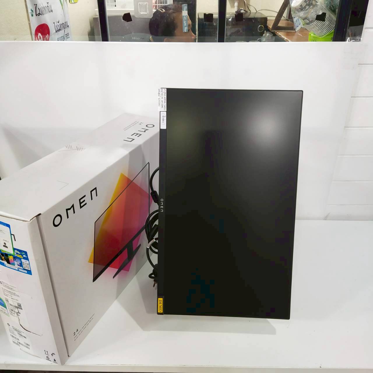 LED 23.8" HP OMEN 24 FHD IPS 165Hz HDMI + DP ประกันศูนย์ 16/10/2027