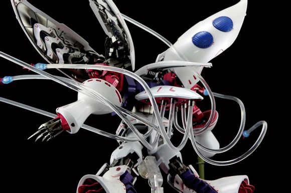 1/144 Qubeley MC (เอฟเฟคฟันเนล + ฐานผีเสื้อ)[โมจีน MC Model]